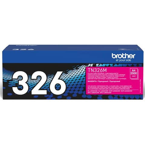 Toner alta capacità 328 Brother magenta TN-326M